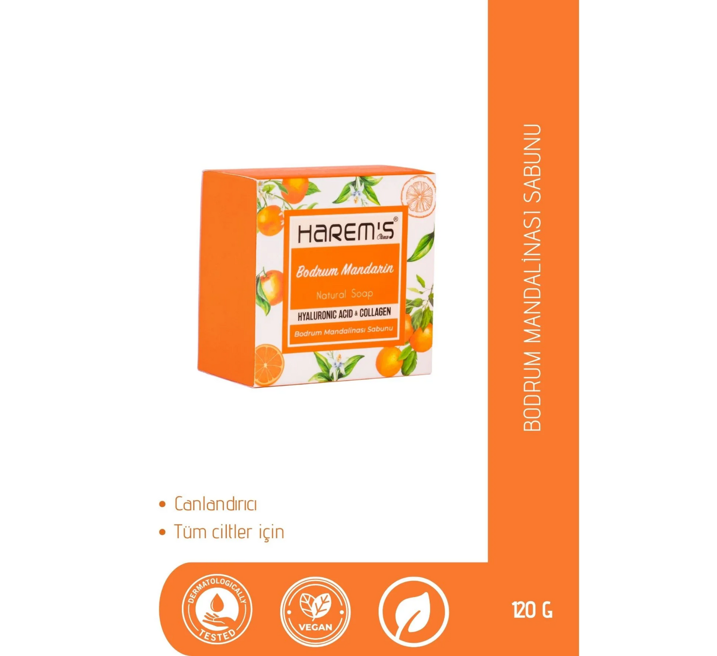 Harem's Bodrum Mandarin Soap *120g