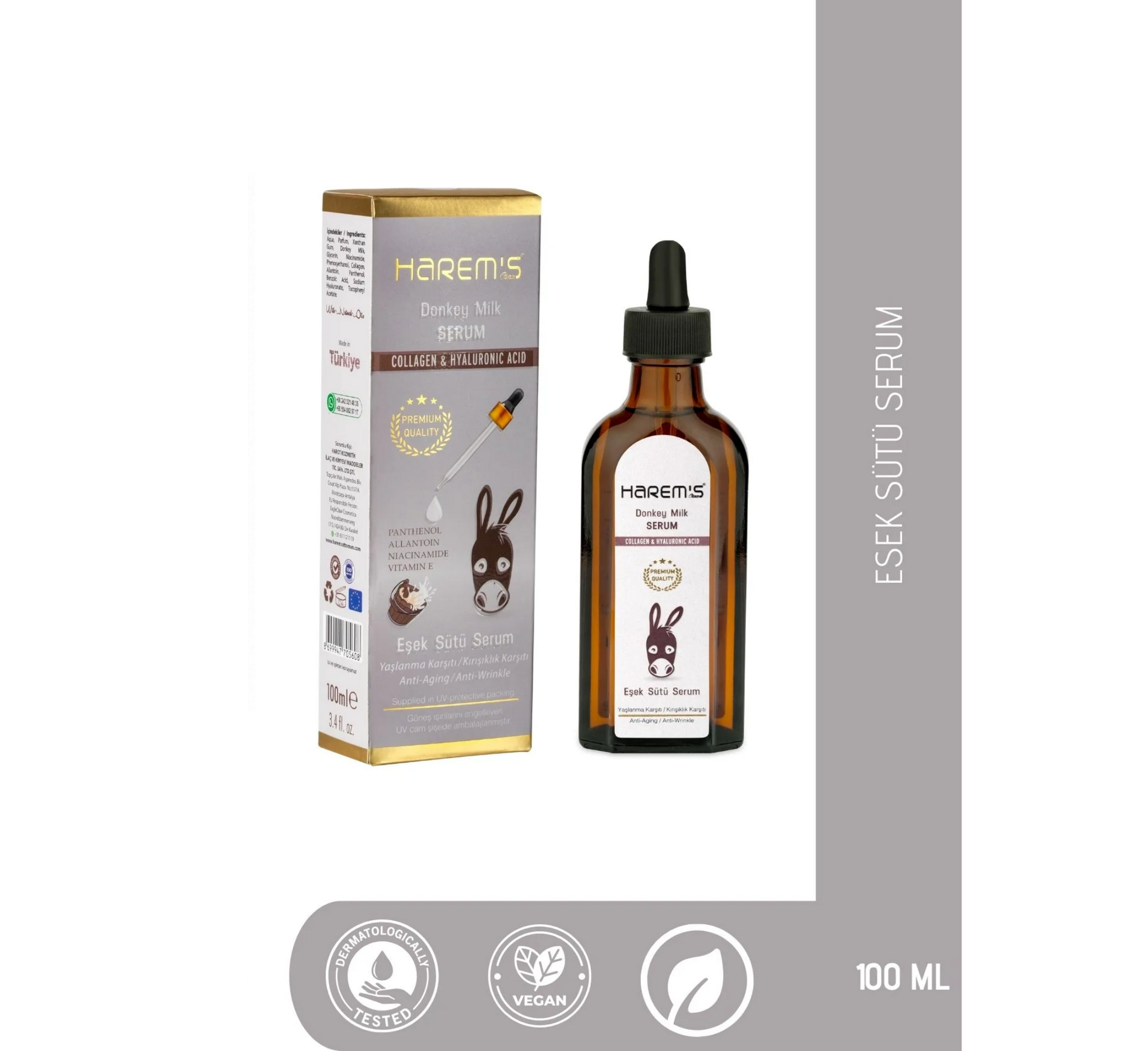 Harem's Donkey Milk Serum *100ml