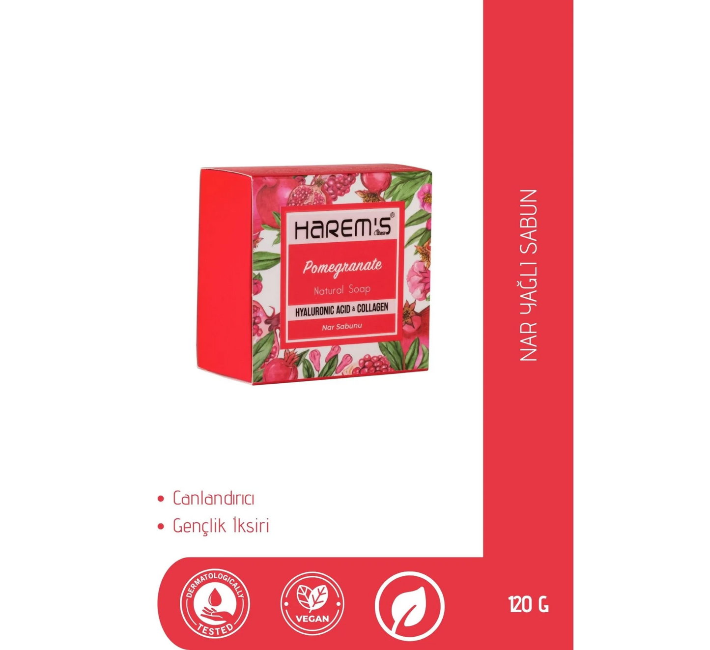 Harem's Harems Pomegranate Soap *120 g