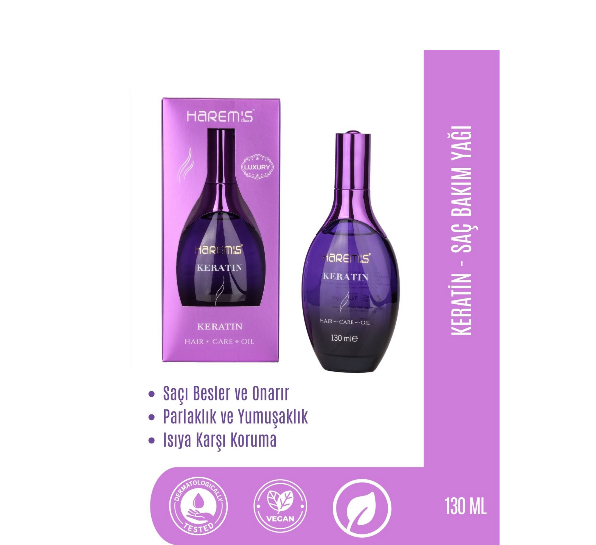 Harem's Keratin Hair Care Oil *100ml