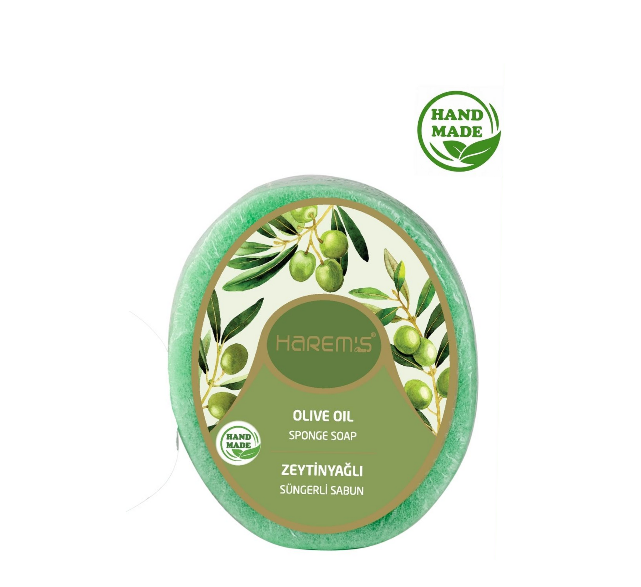Harem's Olive Oil Sponge Soap *120g