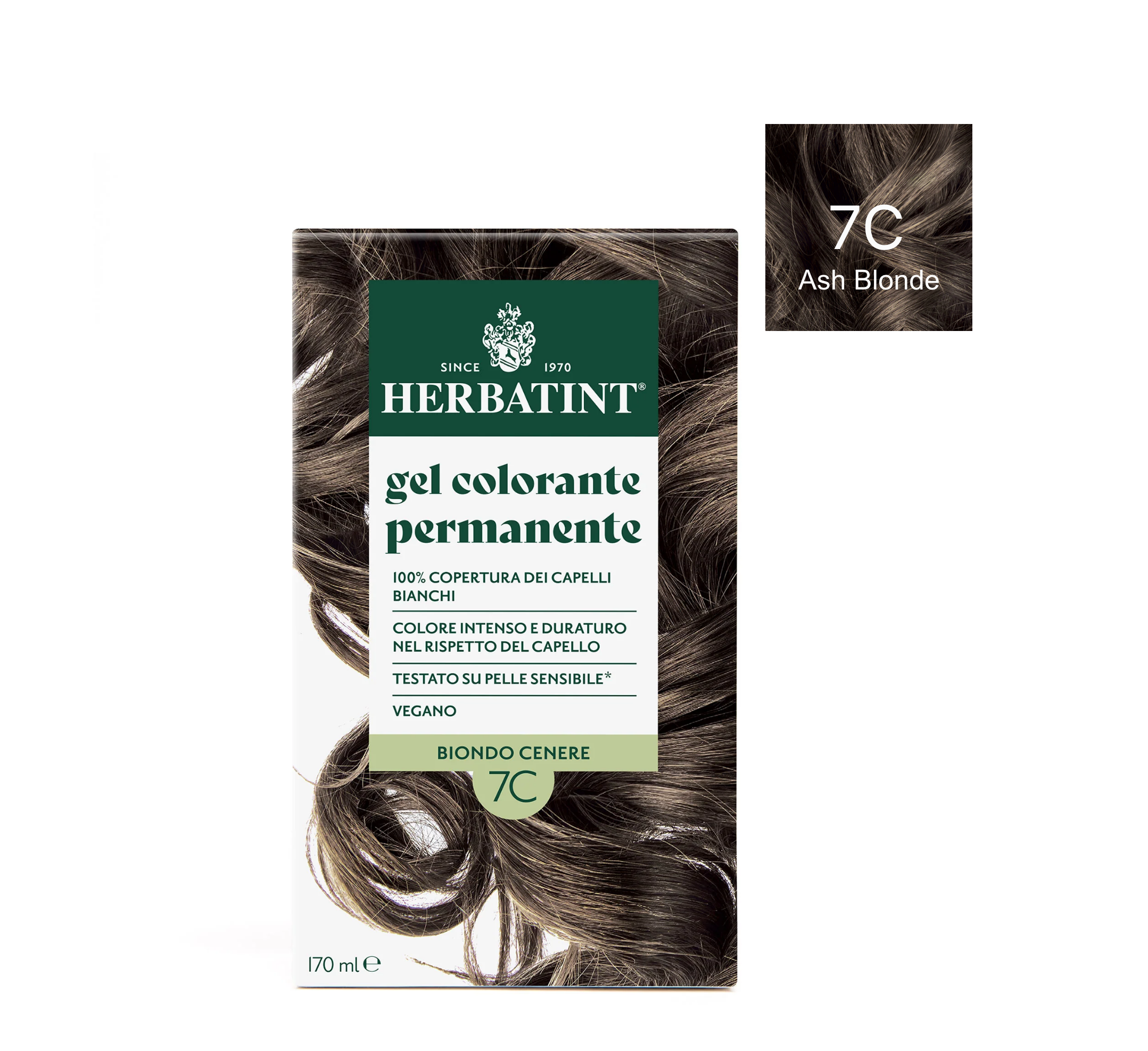 Herbatint ASH Permanent Hair Color Gel *170ml