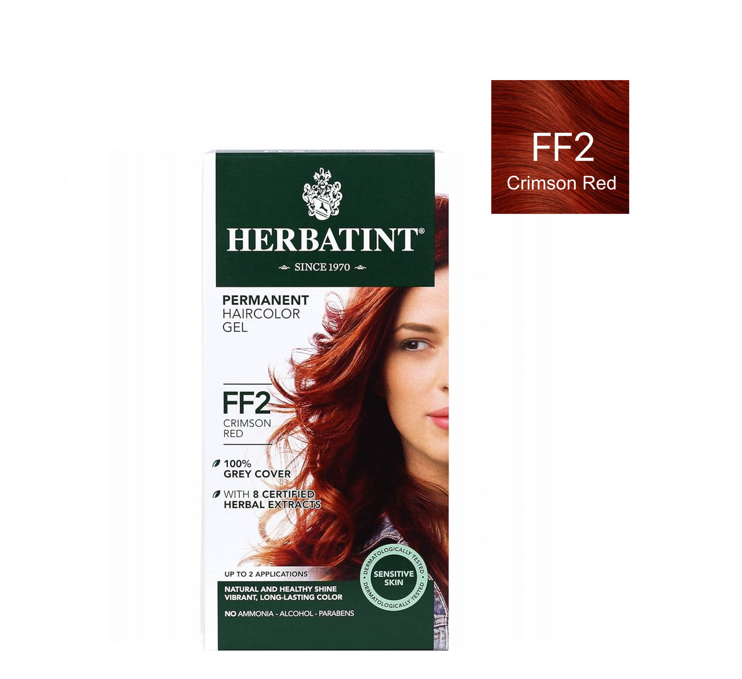 Xhel për Ngjyrosje të Përhershme të Flokëve Herbatint FLASH FASHION