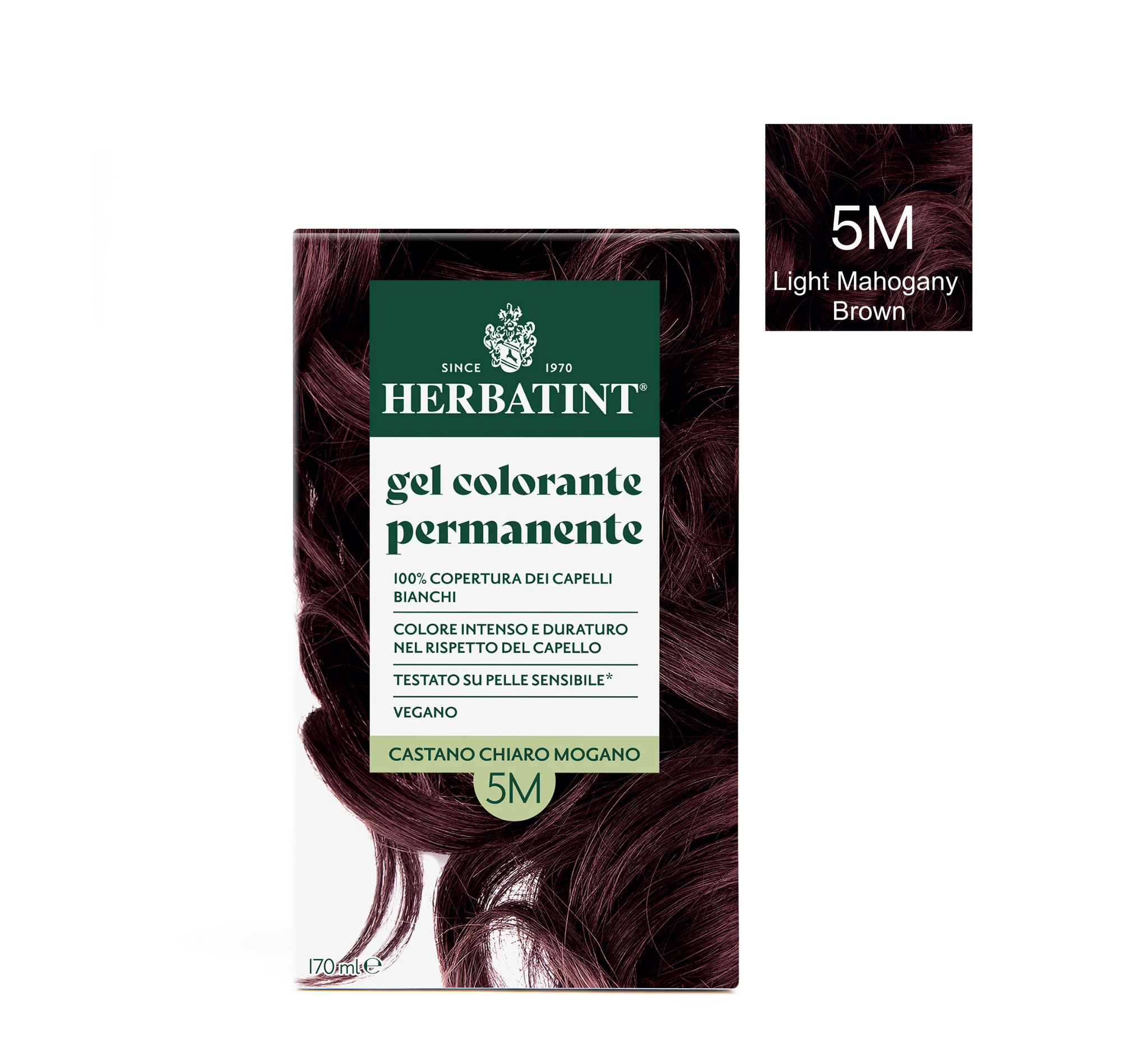 Herbatint MAHOGANY Permanent Hair Color Gel *170ml
