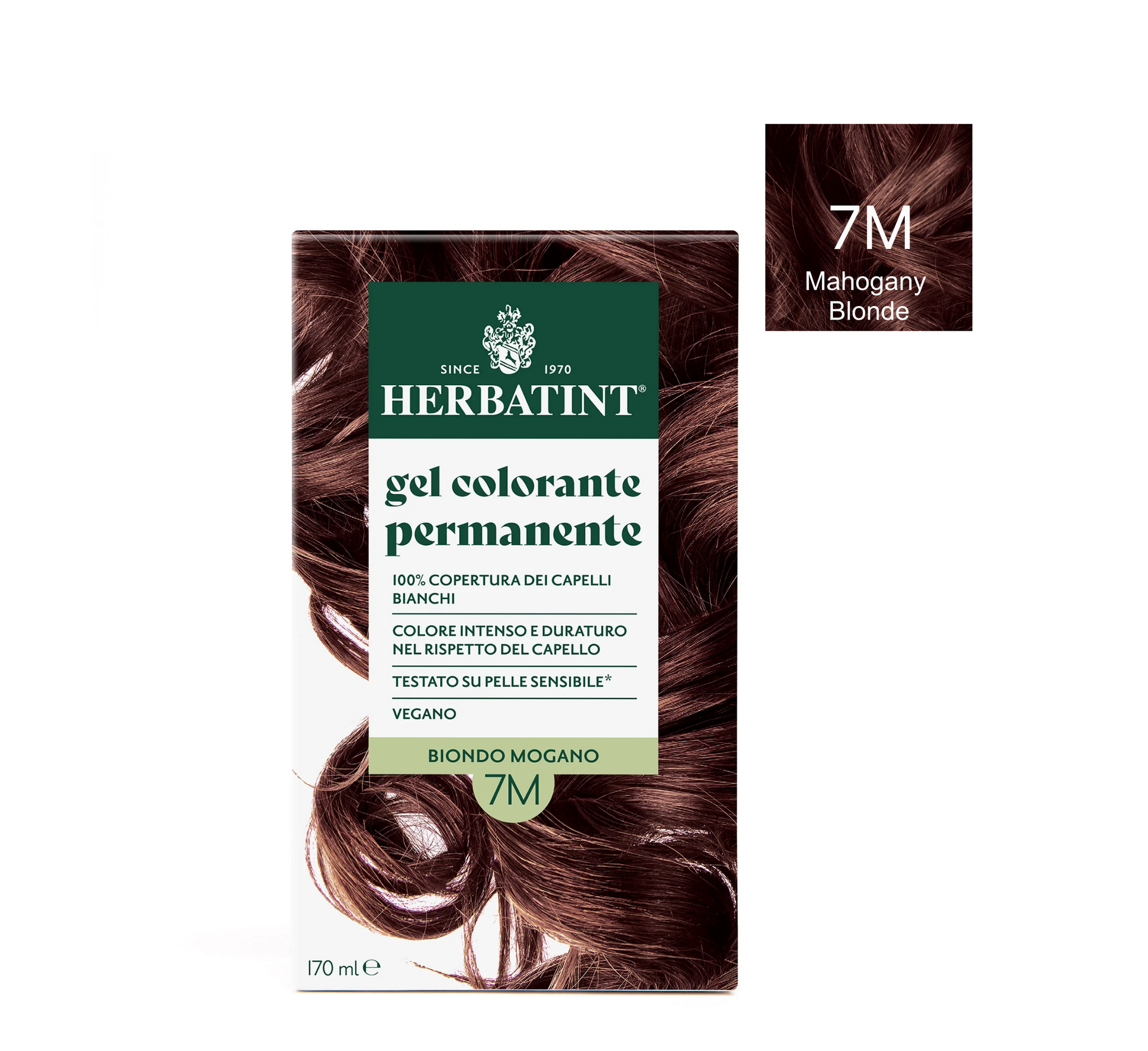 Herbatint MAHOGANY Permanent Hair Color Gel *170ml