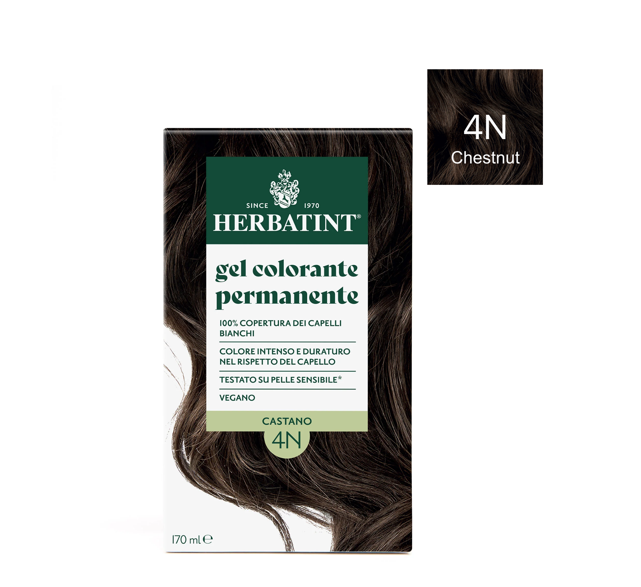 Herbatint NATURAL Permanent Hair Color Gel *170ml
