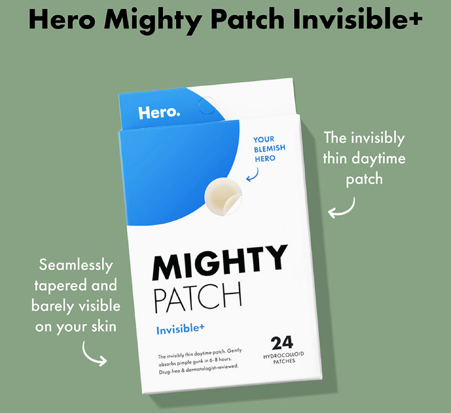 Hero Mighty Patch The Invisible+ (*24pcs)