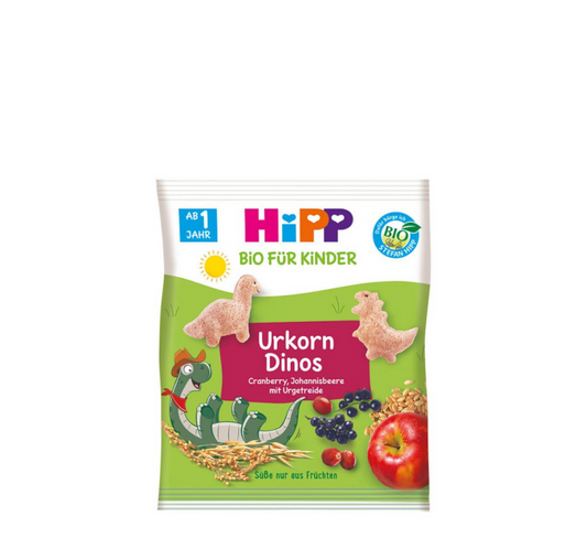 HiPP Ancient Grain Dinos Snack 1 Year+ (*30g)