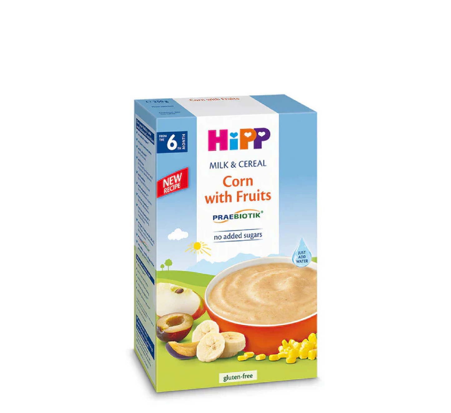 HiPP Misër me Fruta dhe Drithëra me Qumësht 6 Muaj+ *250gr