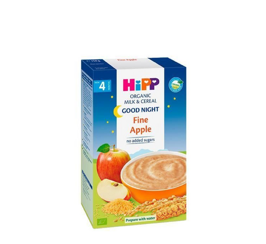 HiPP Good Night Organic Fine Apple Milk Cereal 4 Months+ *250g