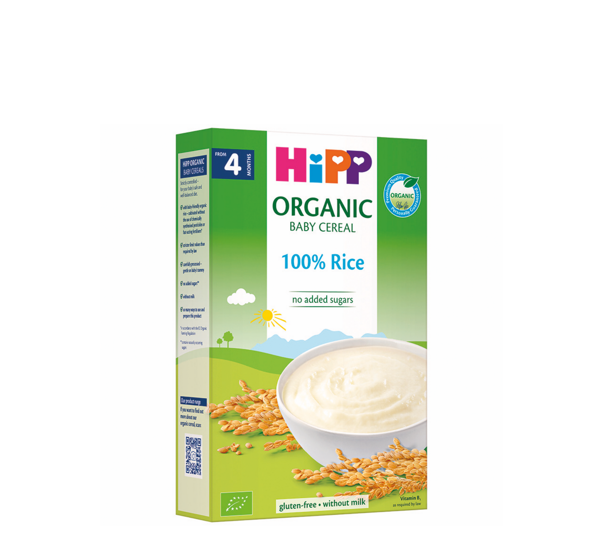 Oriz Hipp Organic Baby Cereal 4M+ 200g