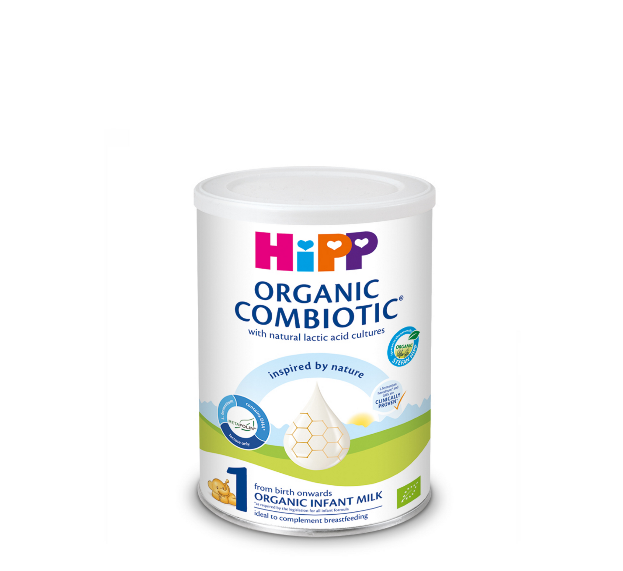 Qumësht Kombiotik Organik HiPP për Foshnja 1 (*350gr)