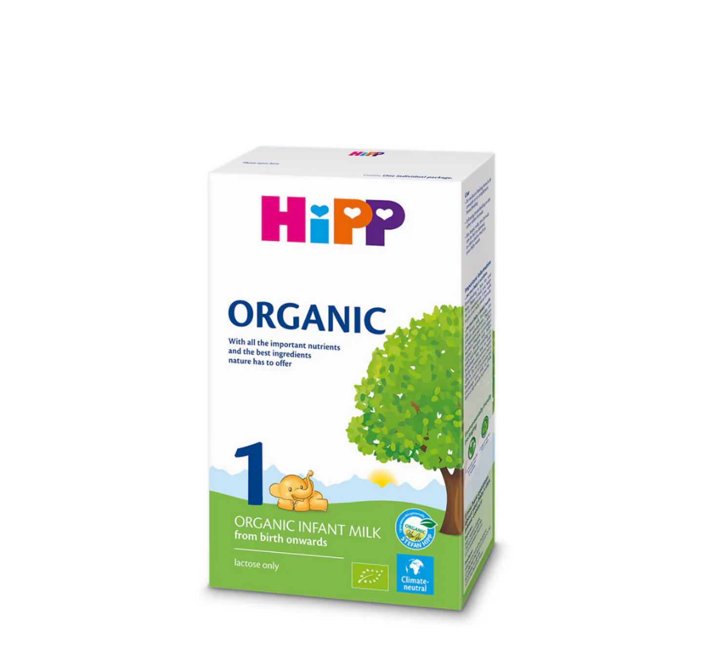 Qumësht organik për fëmijë Hipp 1 300g