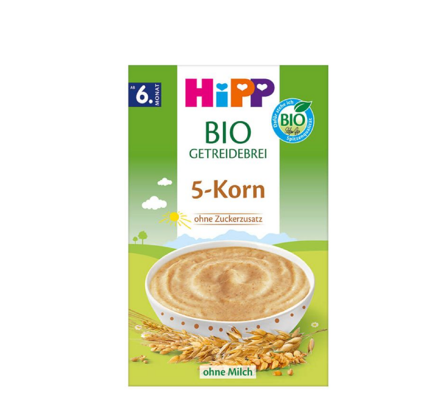 Hipp Bio 5-Korn 6+ месеци