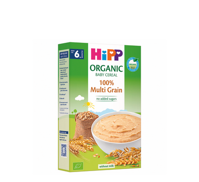 HiPP Organic Baby Cereal 100% Multi Grain 6 Months+ *200g