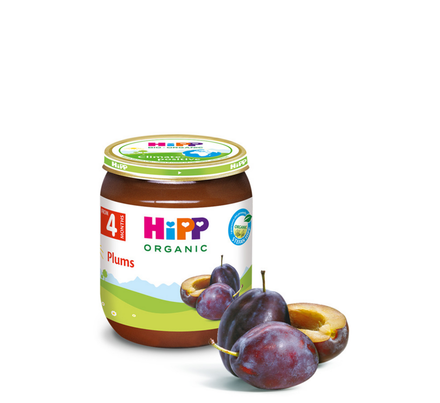 HiPP Plums 4muajsh+ *125gr