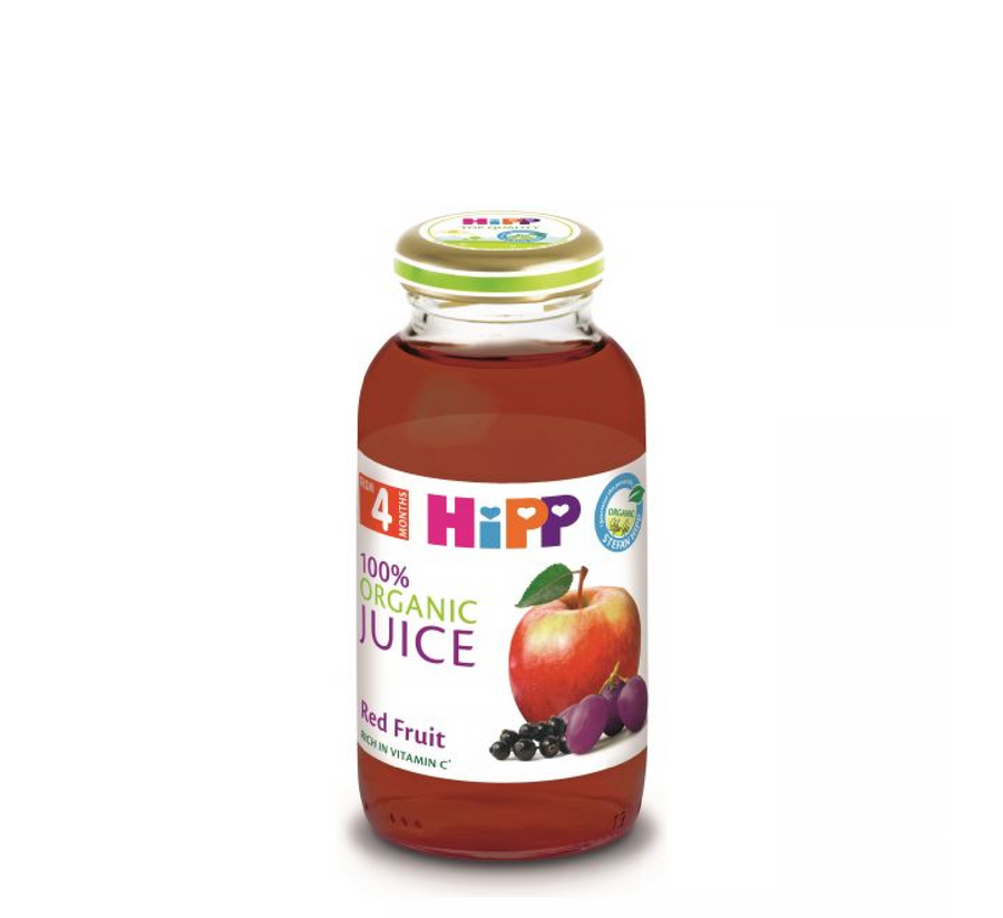 HiPP 100% Organic Red Fruit in Apple Juice 4 Months+ *200ml