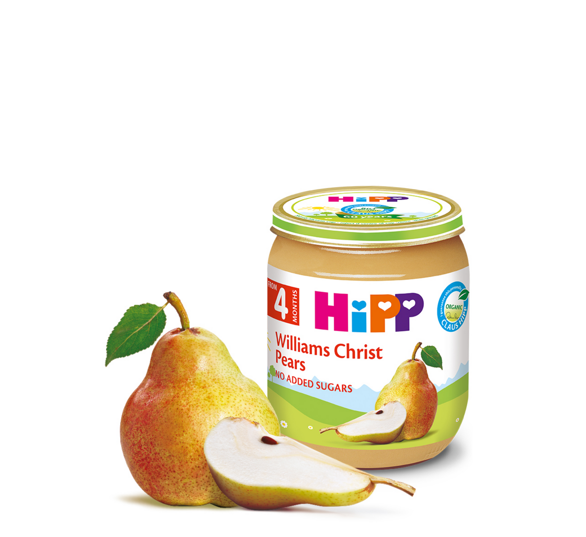 HiPP Williams Dardha të Krishtit 4muajsh+ *125gr