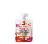 Holle Bio Organike Fruity Fox Pure (mole, banane dhe manaferra me kos 8M+) *85gr