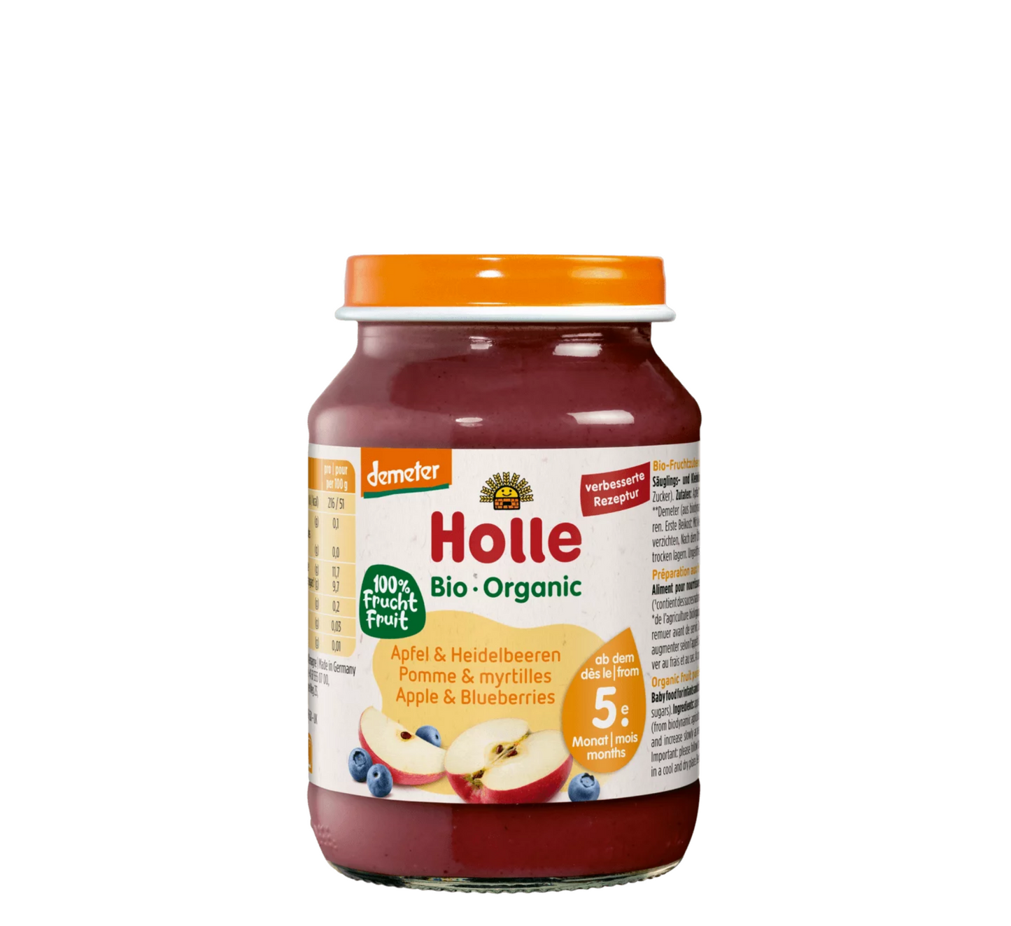 Holle Bio Organic Pure Molle &amp; Boronice 5M+ *190gr
