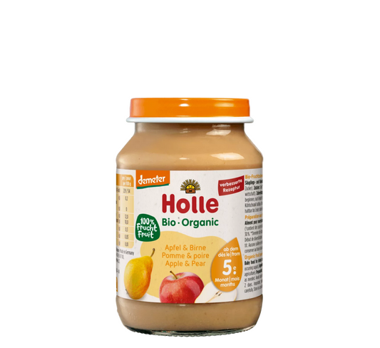 Holle Bio Organic Pure Molle & Dardhe 5M+ *190gr