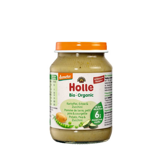 Holle Bio Organic Pure Patate, Bizele & Kungull i Njome 6M+ *190gr