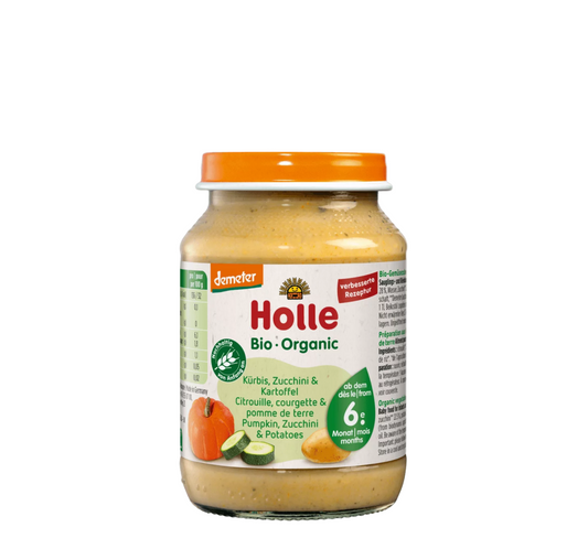 Holle Bio Organic Pure Patate, Kungull & Kungull i Njome 6M+ *190gr