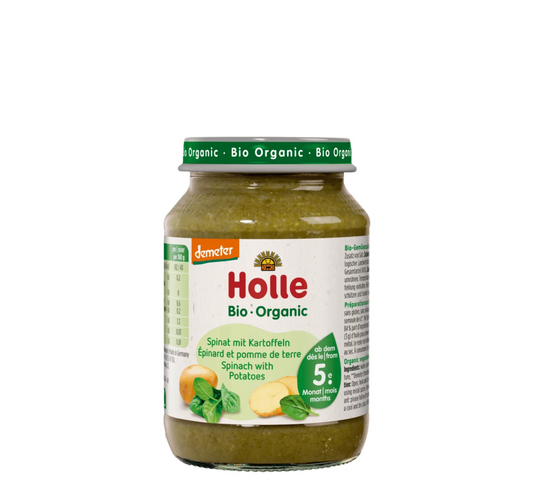 Holle Bio Organic Pure Spinaq & Patate 5M+ *190gr