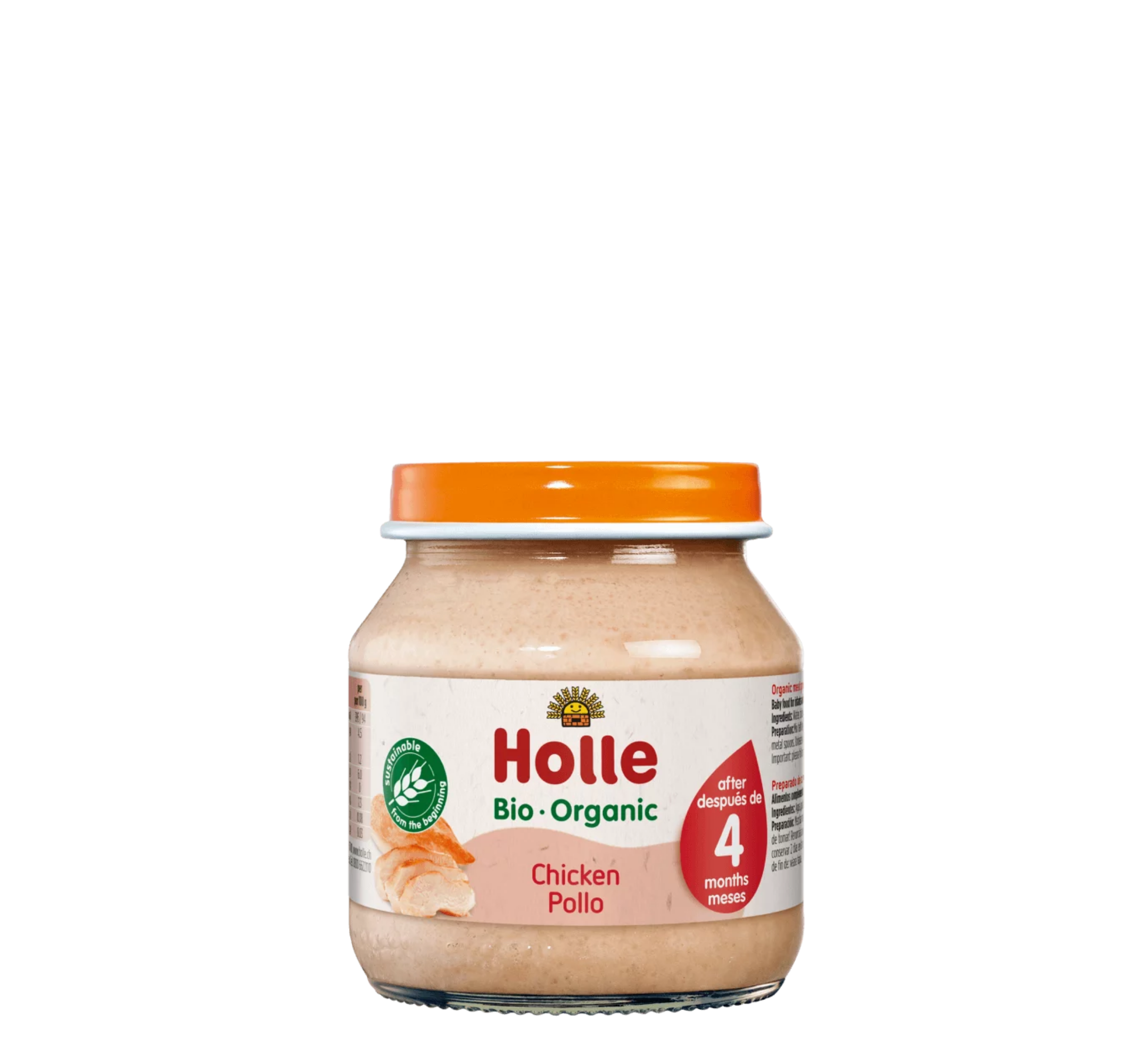 Holle Bio Organic Pure me Mish Pule 4M+ *125gr