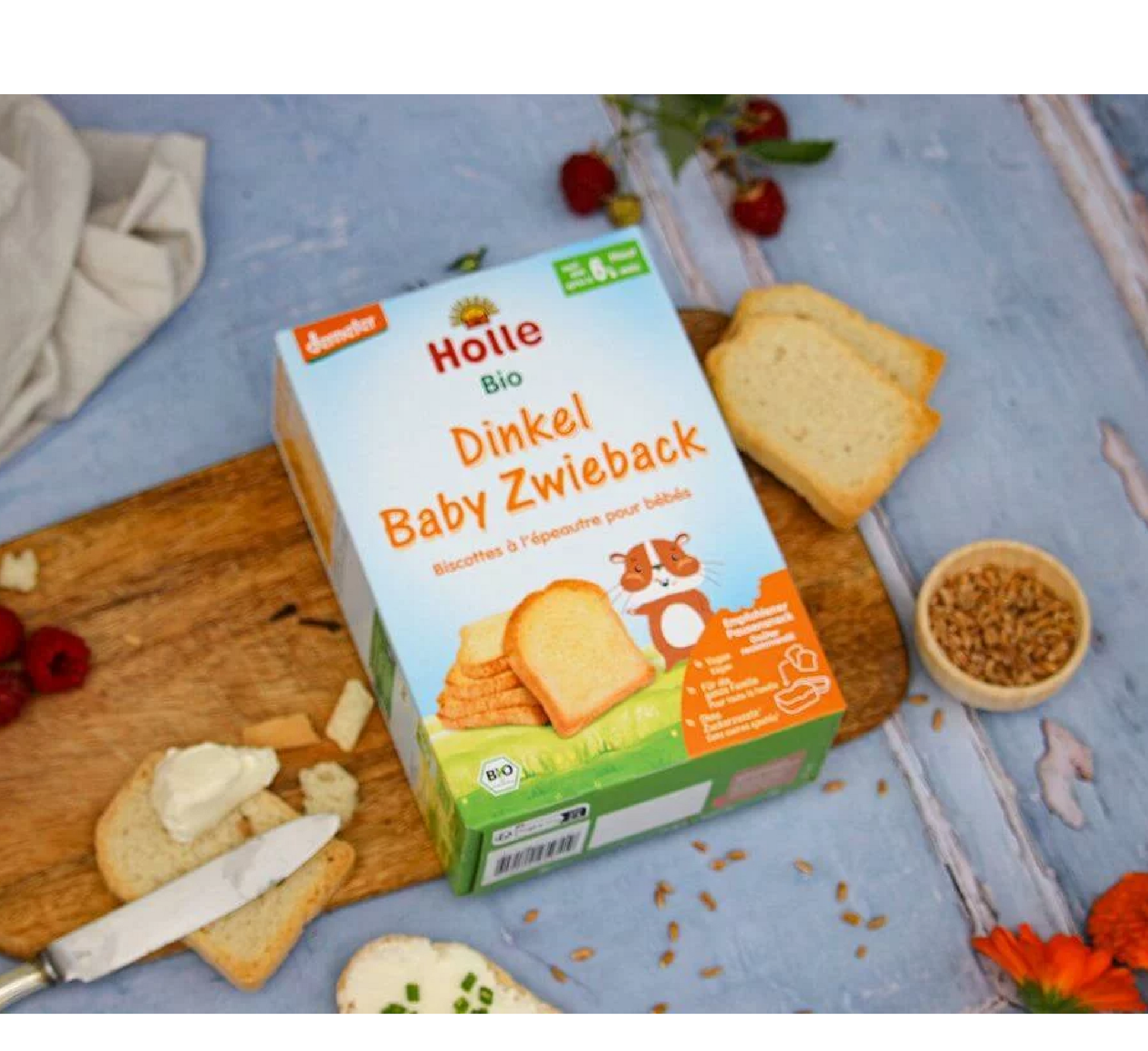 Holle Bio Spelt Bebe Rucks 6+ muajsh