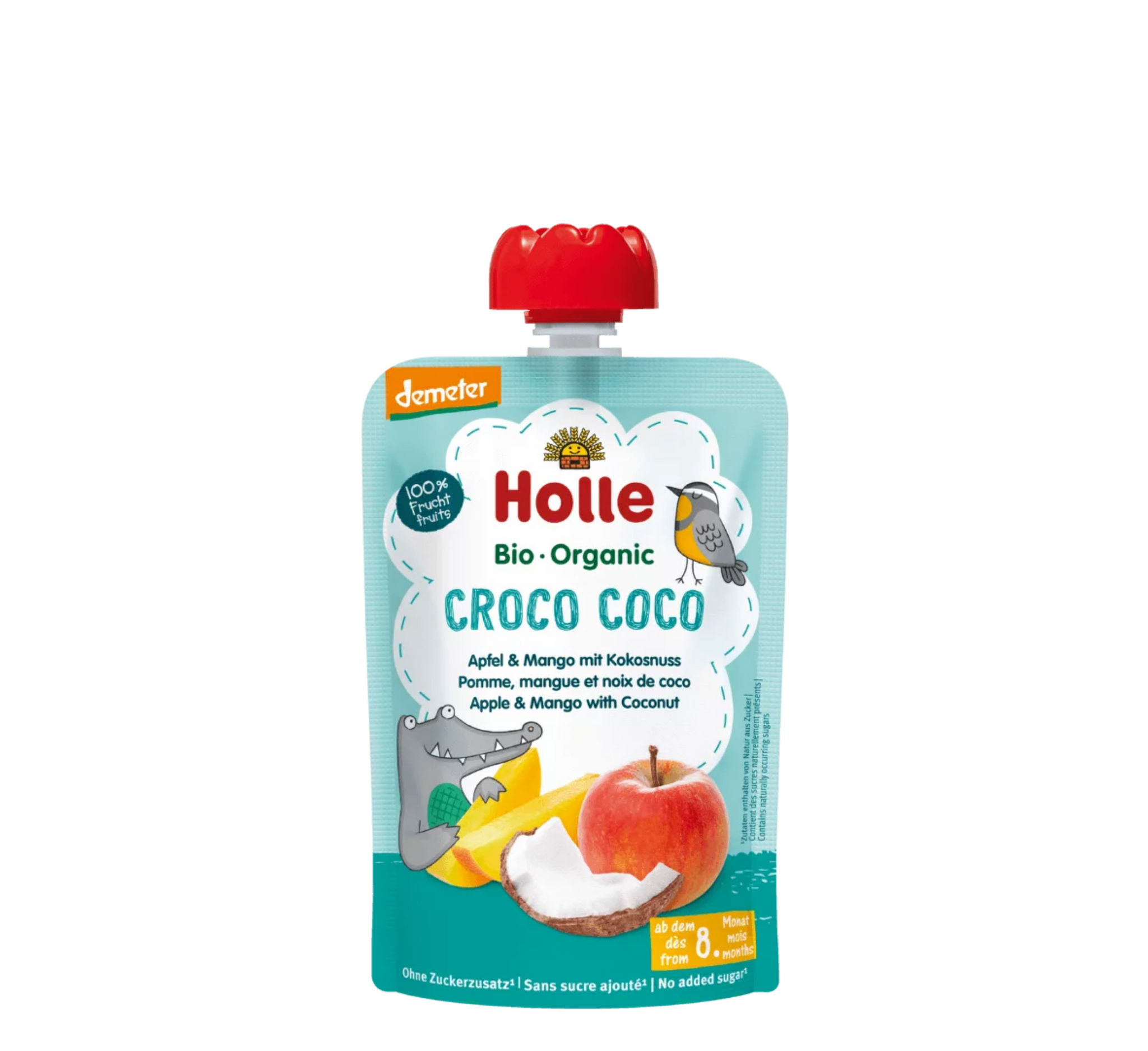Holle Croco Coco Pure (molle, mango &amp; kokos) 8M+
