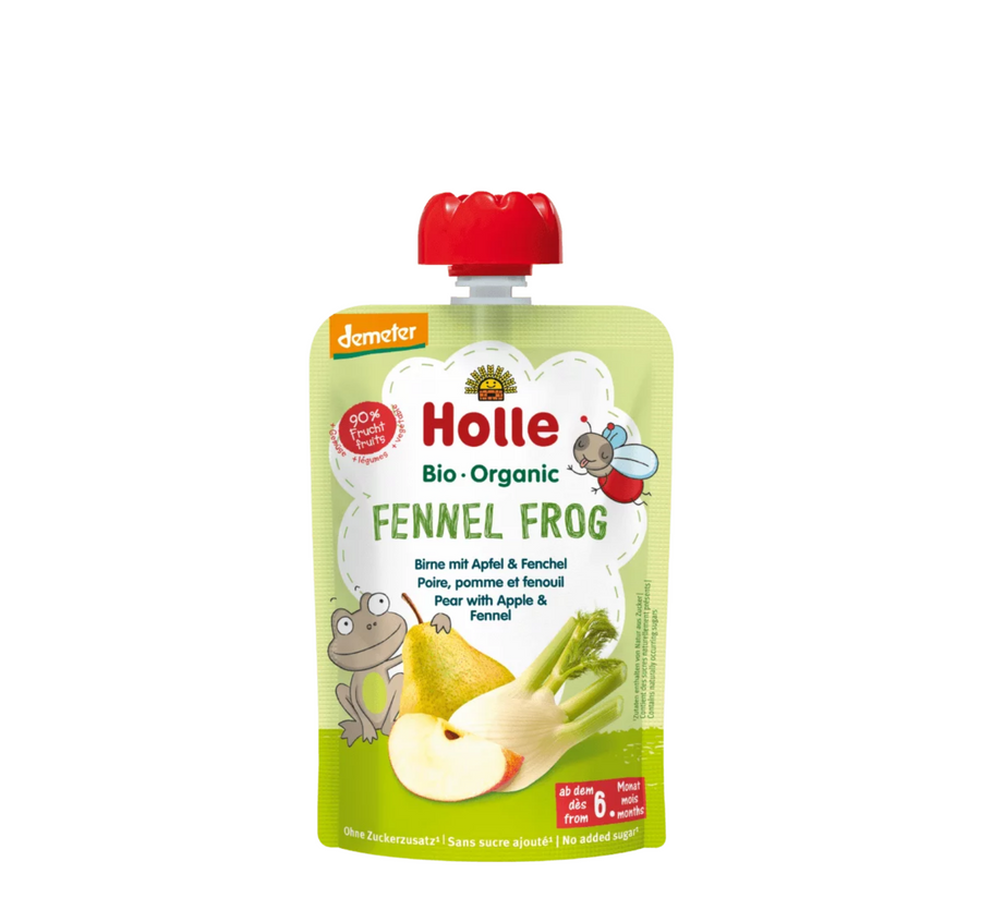 Holle Rannel Frog Pure (dardhe, molle & koper) 6M+
