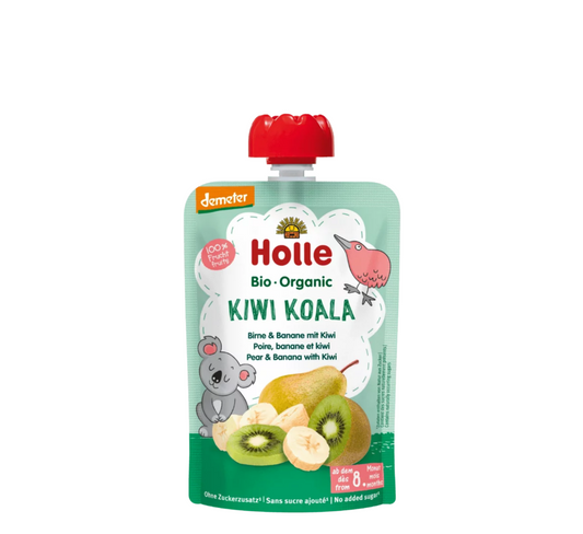 Holle Kiwi Koala Pure (dardhe, banane & kivi) 8M+