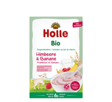 Holle Organic Goat Milk Porridge with Raspberry & Banana 6M+ (*200gr)
