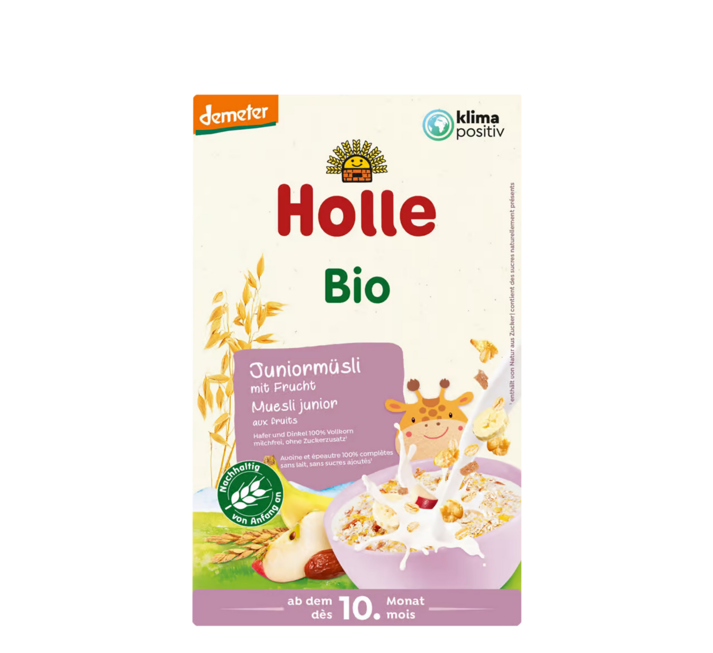 Holle Organic Junior Muesli (Multigrain Me Fruit)