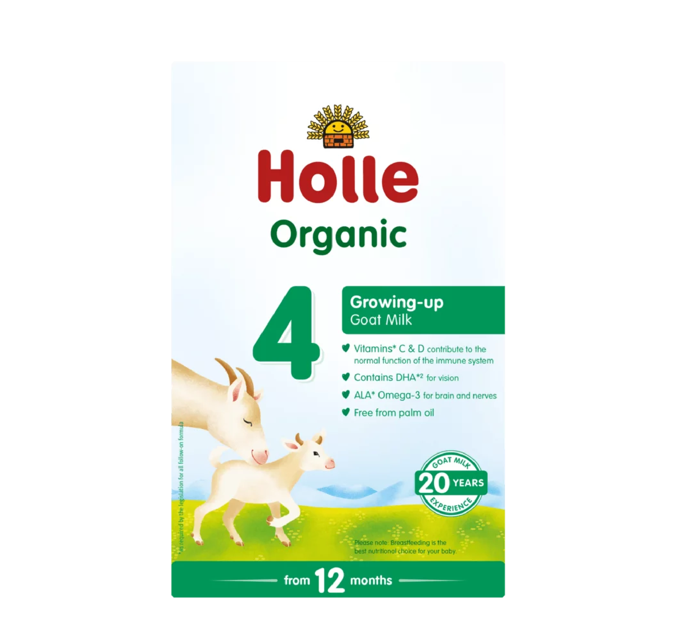 Holle Organik Infant Goat Milk Formula 4 (12 muaj+) *400gr