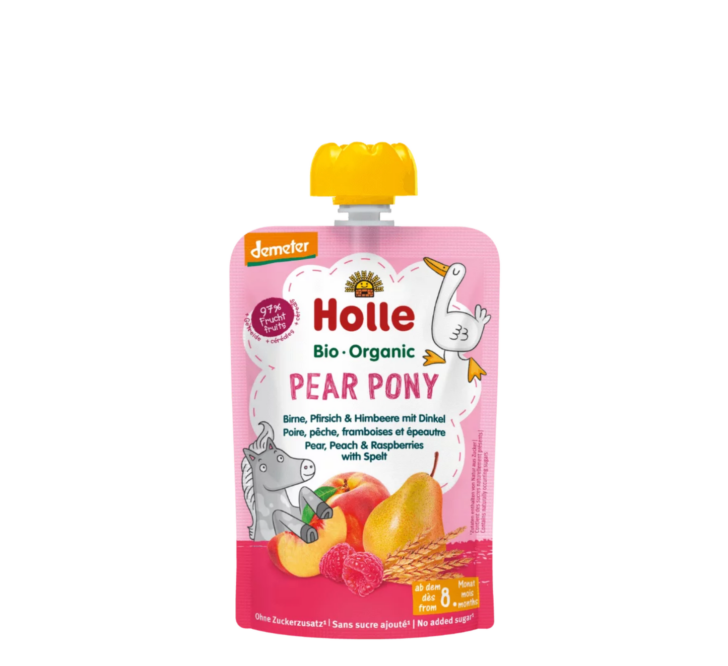 Holle Pear Pony Pure (dardhe, pjeshke, mjeder &amp; tershere) 8M+