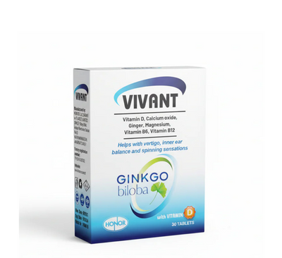 Honor Vivant Ginkgo Biloba *30tabs