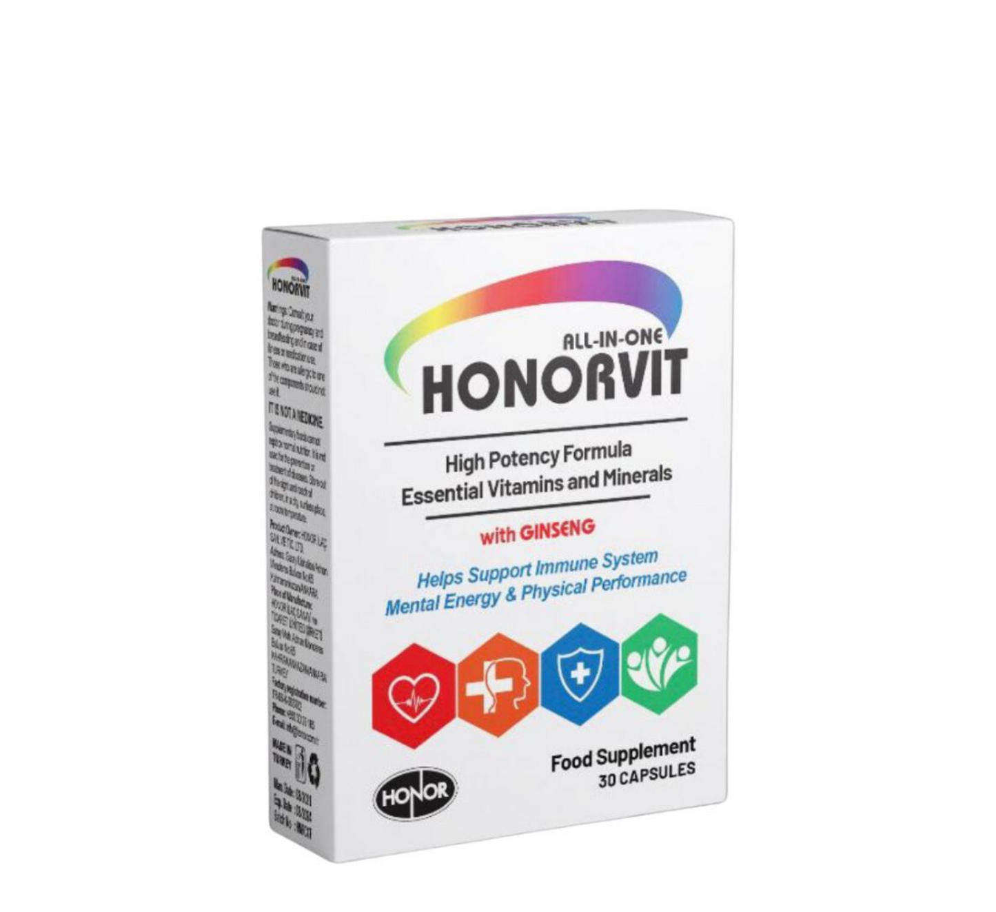 Honorvit All-in-one with Ginseng *30caps