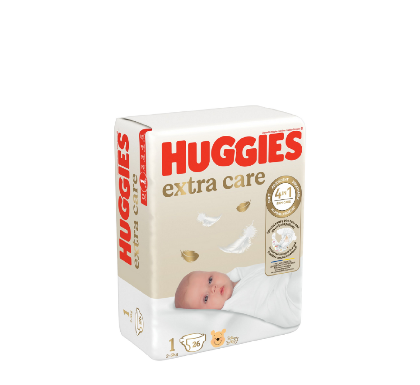 Pelena Huggies Extra Care 1 (2-5 kg)