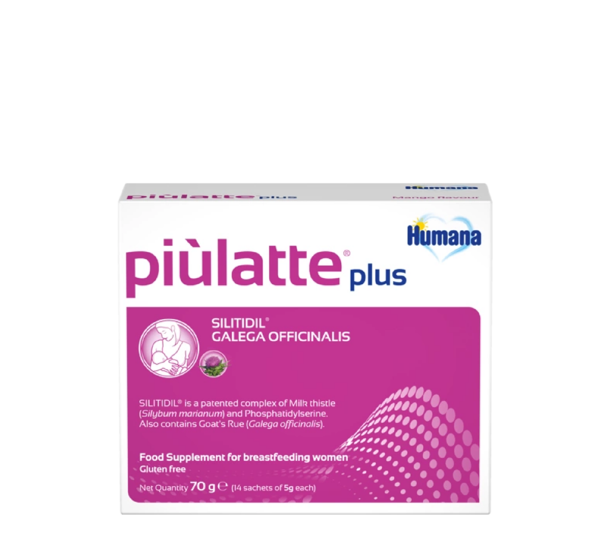 Humana Piùlatte Plus (*14 bustina x 5gr)