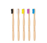 Humble Bamboo Toothbrush 5-pack Adult Medium Bristles