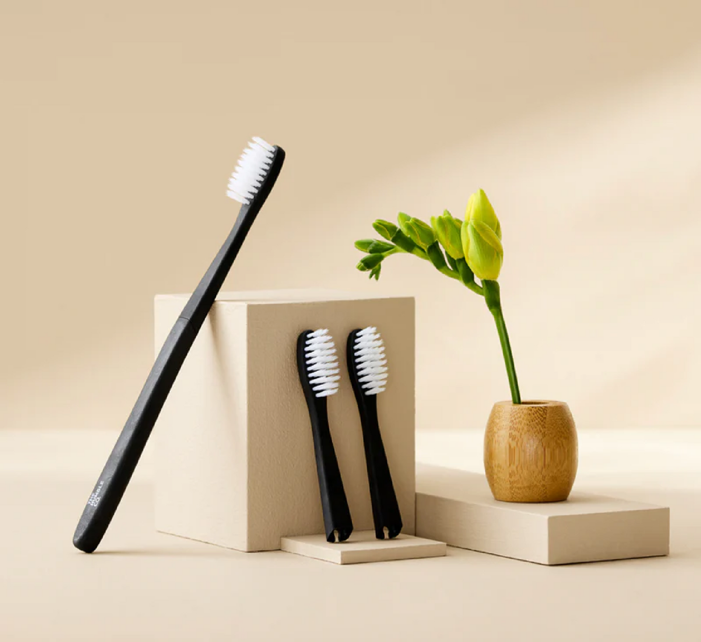 Humble Brush Replaceable Plant-Based Toothbrush Adult Medium (x3 Heads)