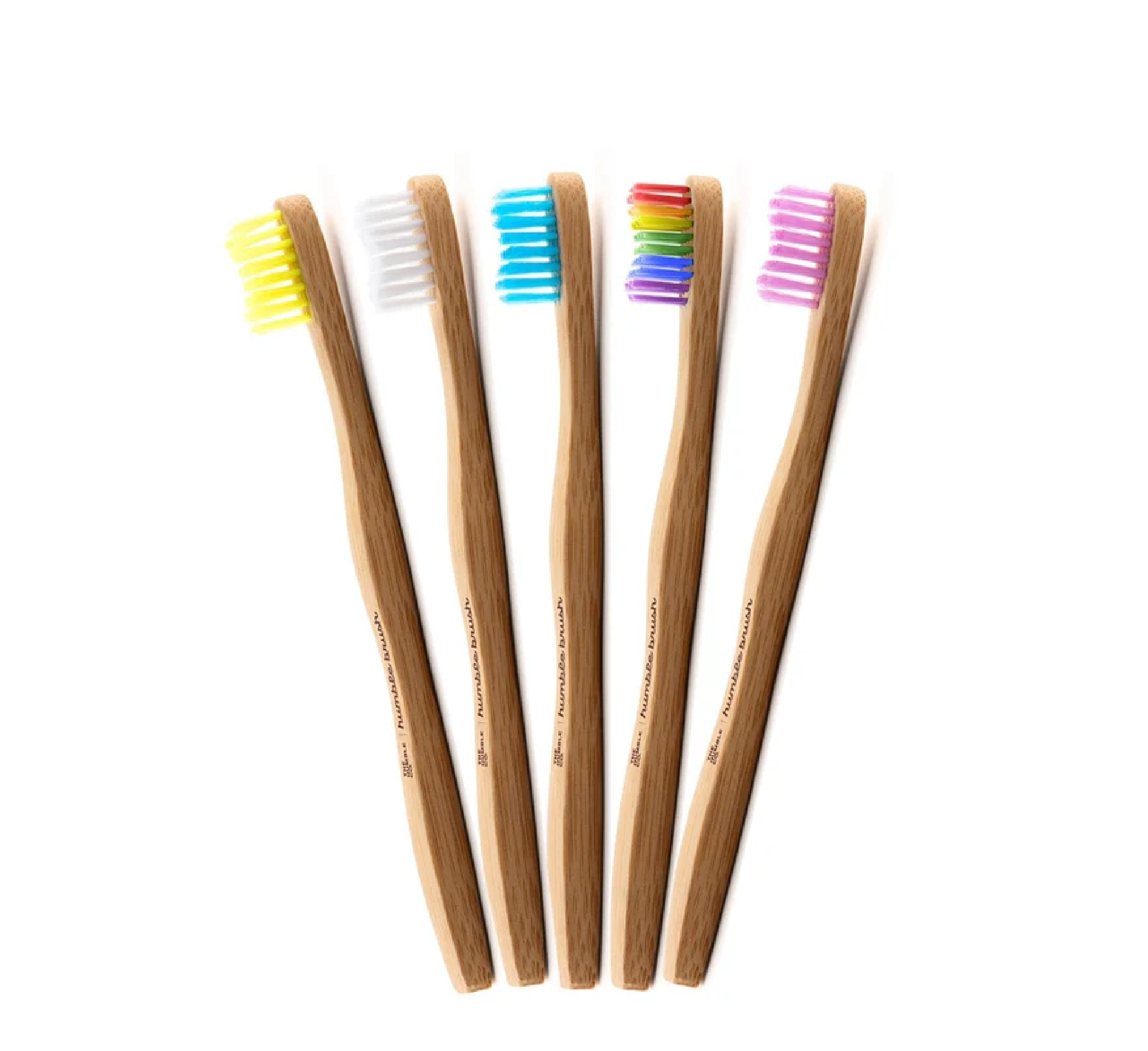 Humble Kids Bamboo Toothbrush 5-Pack Ultra-Soft Bristles