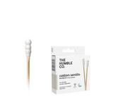 Tampona pambuku natyral Humble me dizajn spiral prej bambuje *100 copë