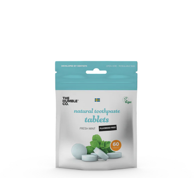 Tableta paste dhëmbësh Humble Natural Pa fluor - Mente e freskët