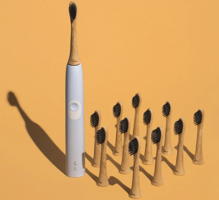 Furça dhëmbësh elektrike Humble Philips Sonicare me kokë bambuje për të rritur të ndjeshëm *4 copë