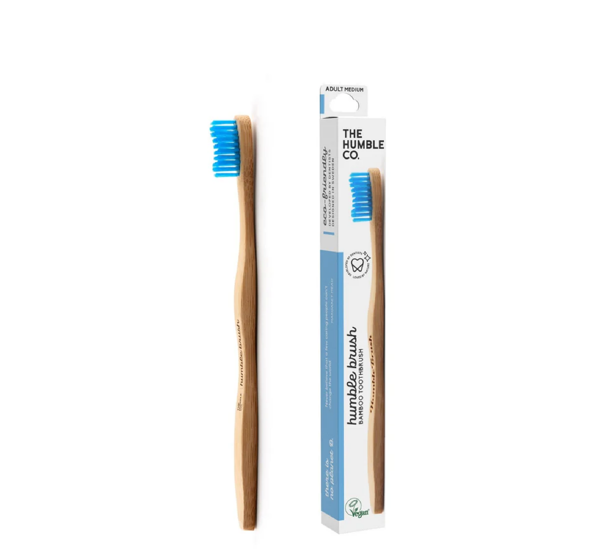 Humble Bamboo Toothbrush Adult Medium