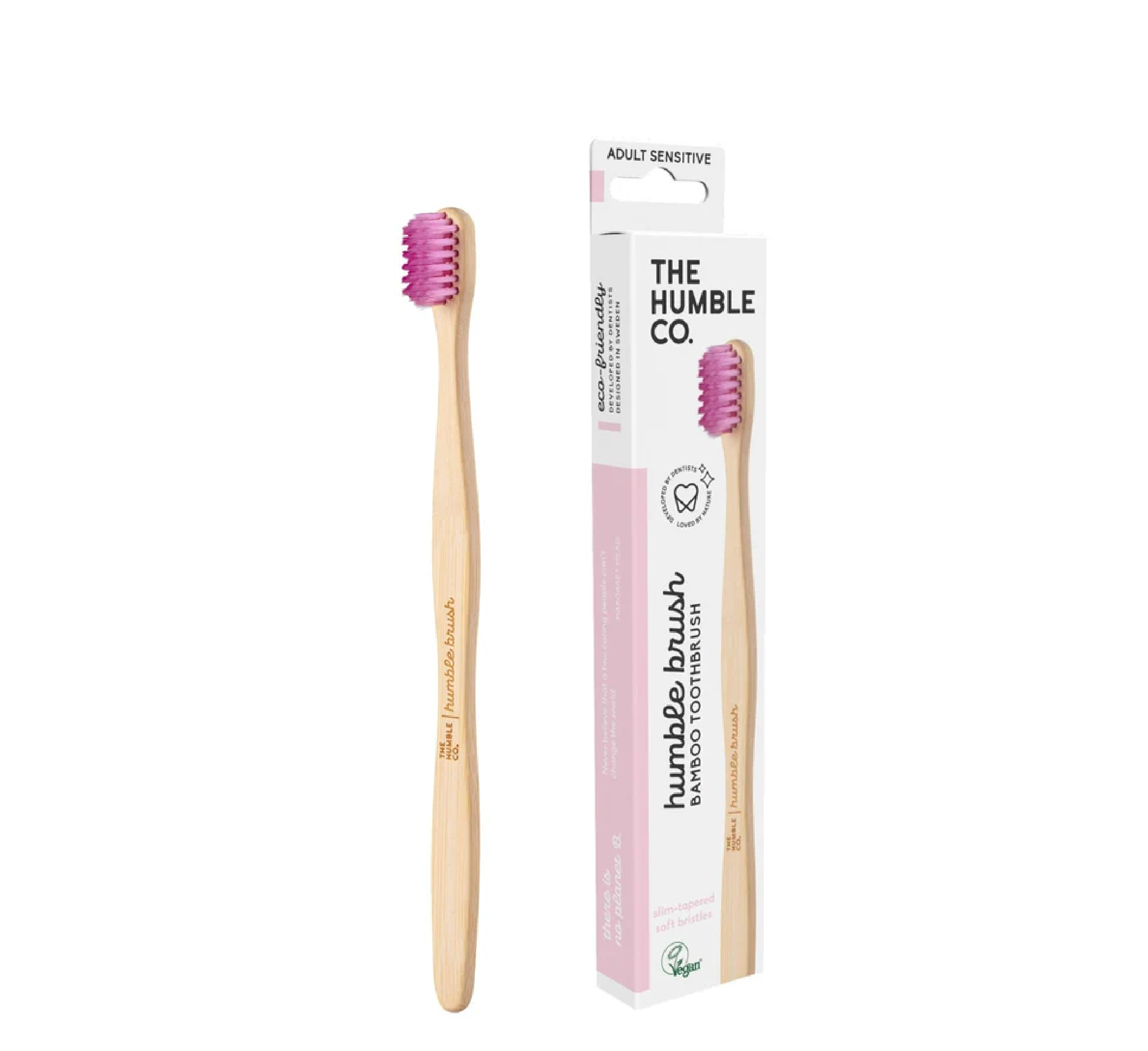 Humble Bamboo Toothbrush Adult Sensitive