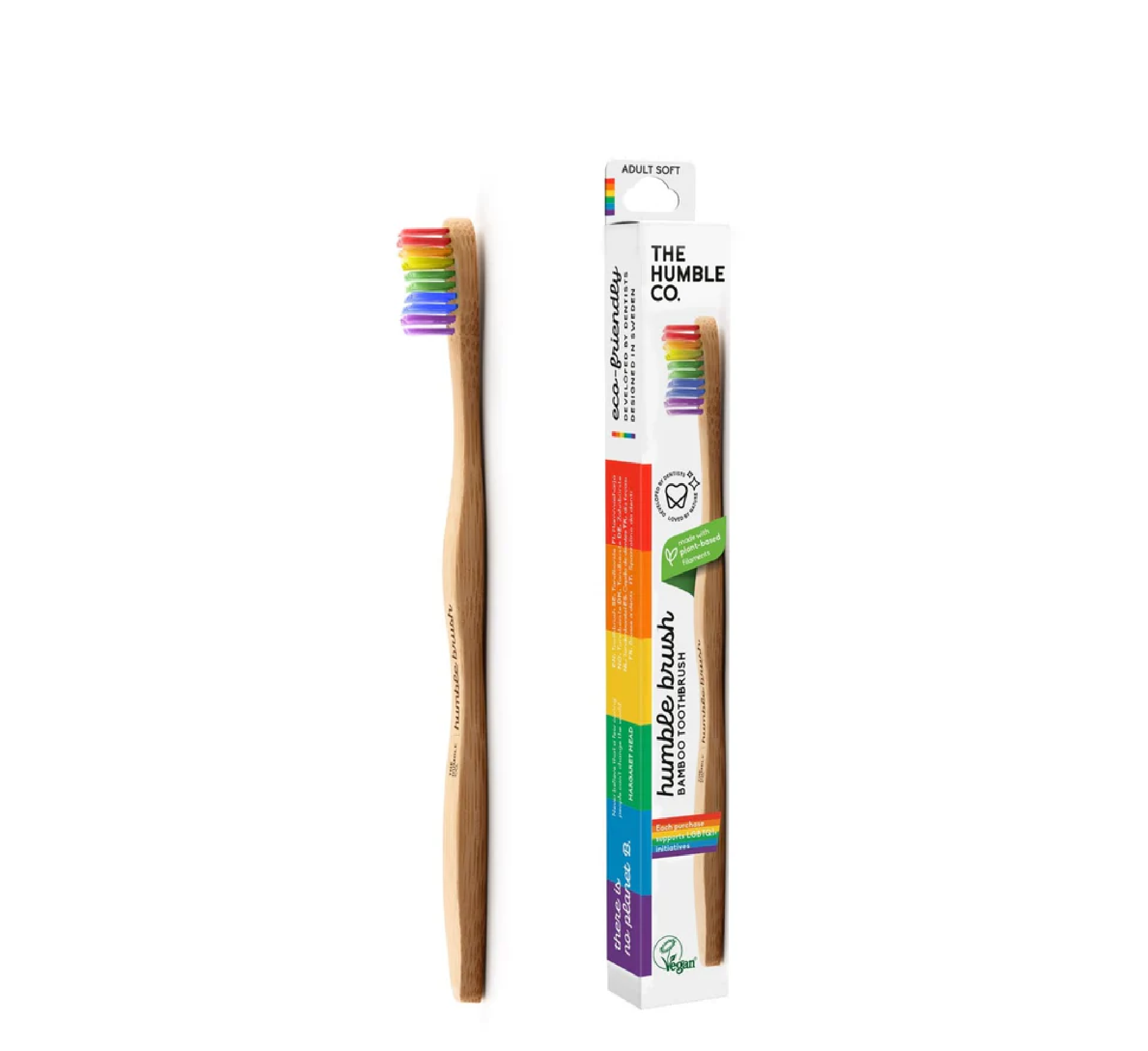 Humble Bamboo Toothbrush Adult Soft